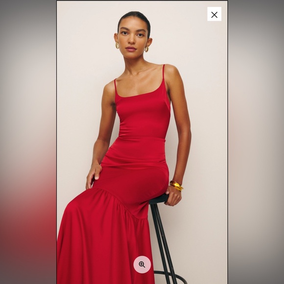 BNWT Reformation Nasha satin dress - Picture 4 of 7